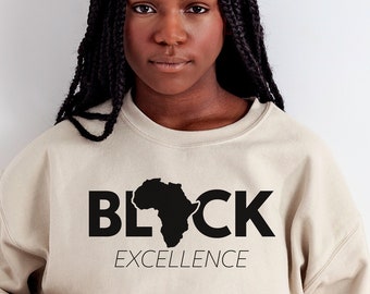 Schwarzes hervorragendes Sweatshirt, schwarze Geschichte Monat Geschenk, schwarze Geschichte Geschenk für Lehrer, schwarze Geschichte Monat Shirt, Melanin Lehrer T-Shirt