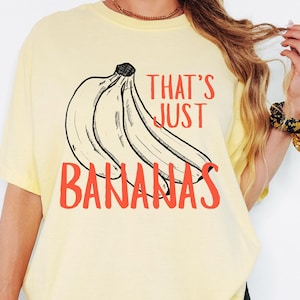 Funny Banana Shirt, Comfort Colors Fruit Shirt, Banana Squad, Vintage Aesthetic, Retro Graphic Tee, Funny Fruit TShirt, Banana Lovers Gifts