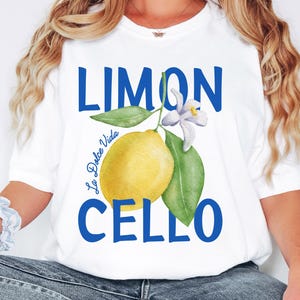 Limoncello La Dolce Vita Italy Shirt Tomato Girl Crewneck Coastal Granddaughter Amalfi Coast Shirt Lemon Shirt Comfort Colors Plus Sizing