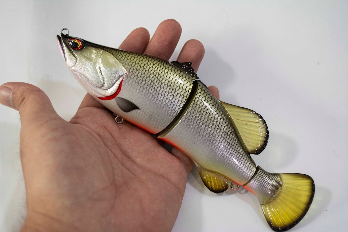 Handmade Lures Barramundi giant bait 20cm/85g wood lure big Etsy
