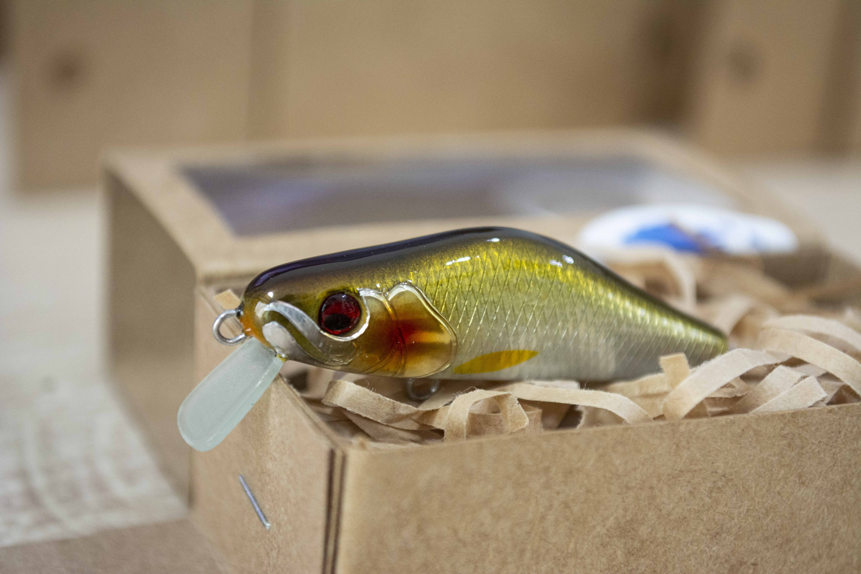 Handmade lure sinking minnow 4.5cm/3.5g wood lures fishing Etsy