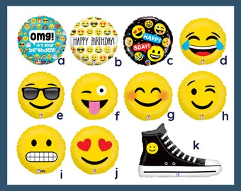 Emoji balloon, pick your own, variety available