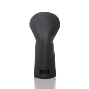 Personalized Leather Golf Driver Headcover: Handmade Golf Club Cover