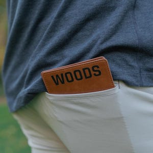 Personalized Golf Scorecard Holder | Yardage Book | Golf Gifts for Men | Christmas Gifts | Groomsmen Gifts | Golf