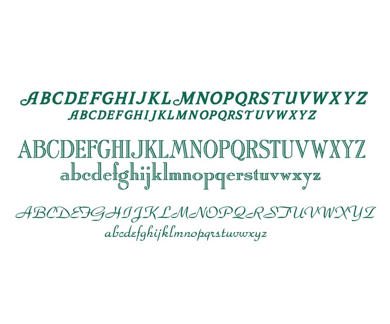 Masters Golf Tournament Font Bundle - Etsy