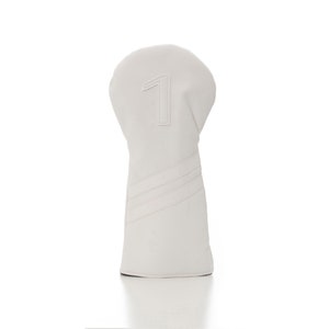 Personalized White Headcover Set
