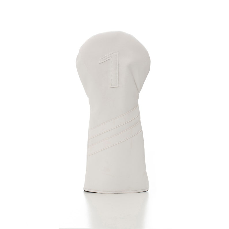 Personalized White Headcover Set