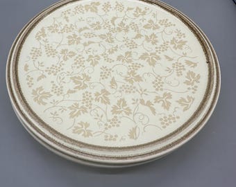 Mikasa Nature's Gallery MORNING MIST D8006 Set of 3 Salad Plates 7 7/8"