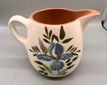 Mid Century STANGL Pottery COUNTRY GARDEN 24 oz. Pitcher 4 1/2" Lovely!