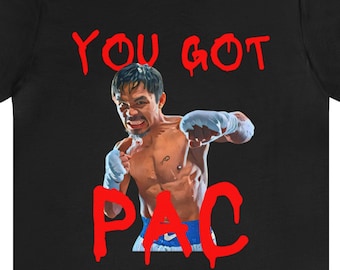 Manny Pacquiao shirt, Filipijns T-shirt, Pacquiao tshirt, boksfan cadeau, Filipijns cadeau, unisex sportshirt