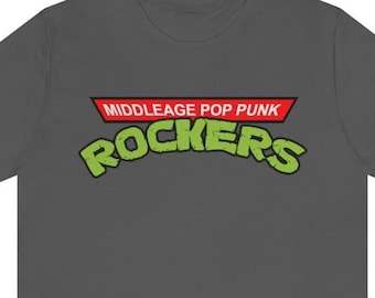 Pop Punk Rocker Shirt, Rock Bands Shirt, Retro Muziek Shirt, Concert Shirt, Rock and Roll Tee, Unisex Cadeau, Old School Music, Trendy Geschenken