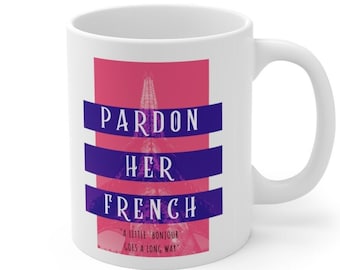 in Paris mok, in Paris cadeau ventilator, cadeau koffieliefhebber, cadeau Parijs Valentijnsdag, cadeau Netflix minnaar, cadeau Parijs, verjaardagscadeau Parijs,