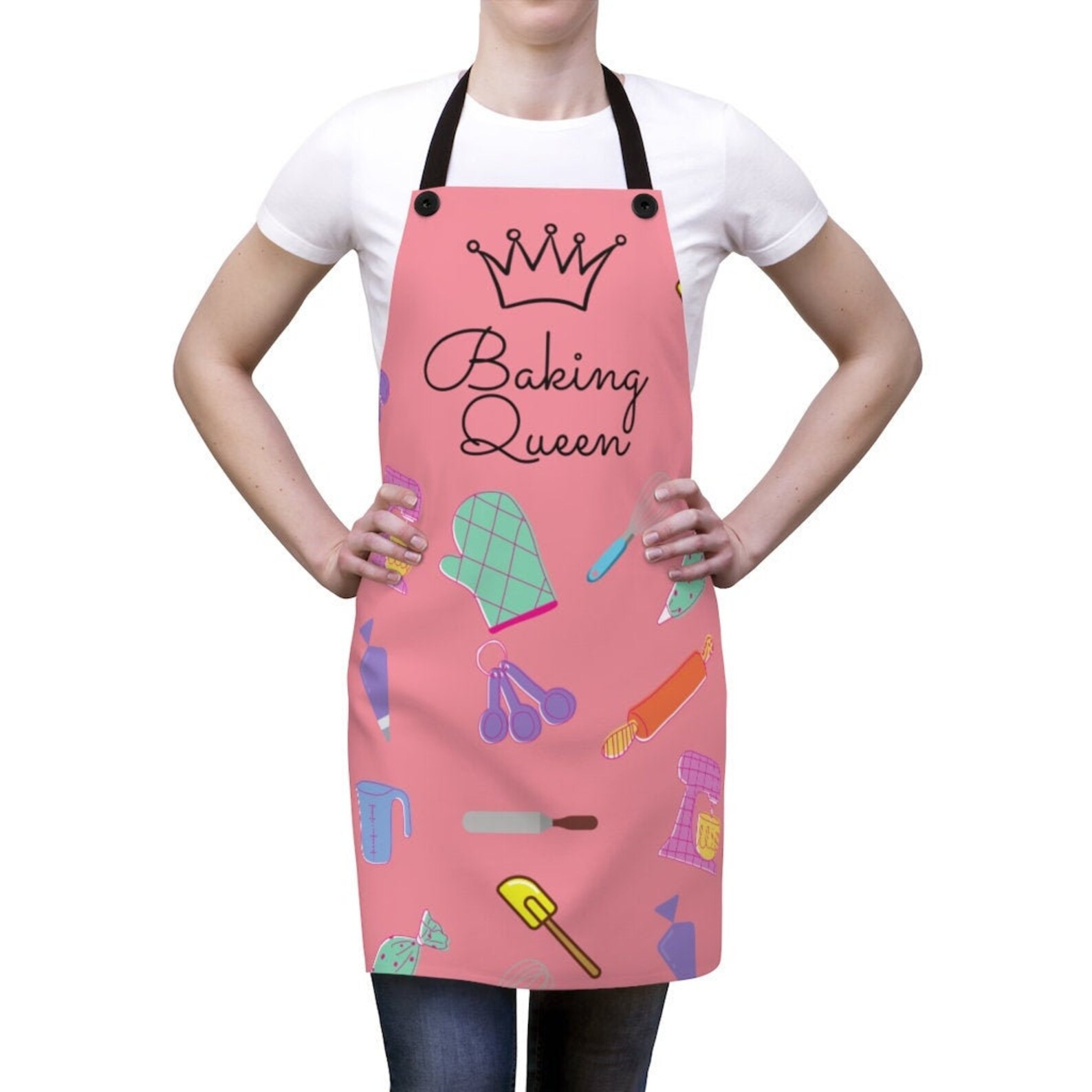 Baking Queen Apron Apron Kitchen apron Baking gift gift Etsy