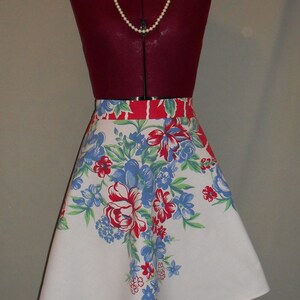 Handmade Vintage Tablecloth Apron