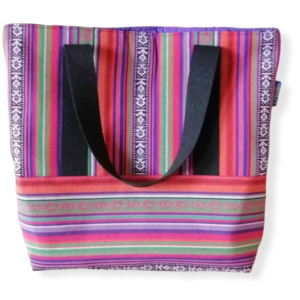 Shopper, schoudertas, damestas, Mexicaans, handgemaakte tas, damestas, tas, cadeau vrouw, kerst, CreaBo