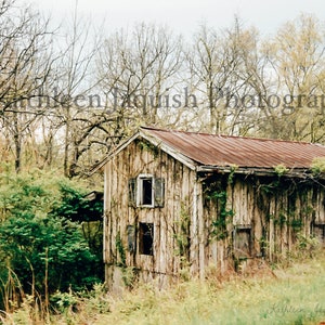 Landscape Photography - Fine Art Digital Download - Abandoned Barn
