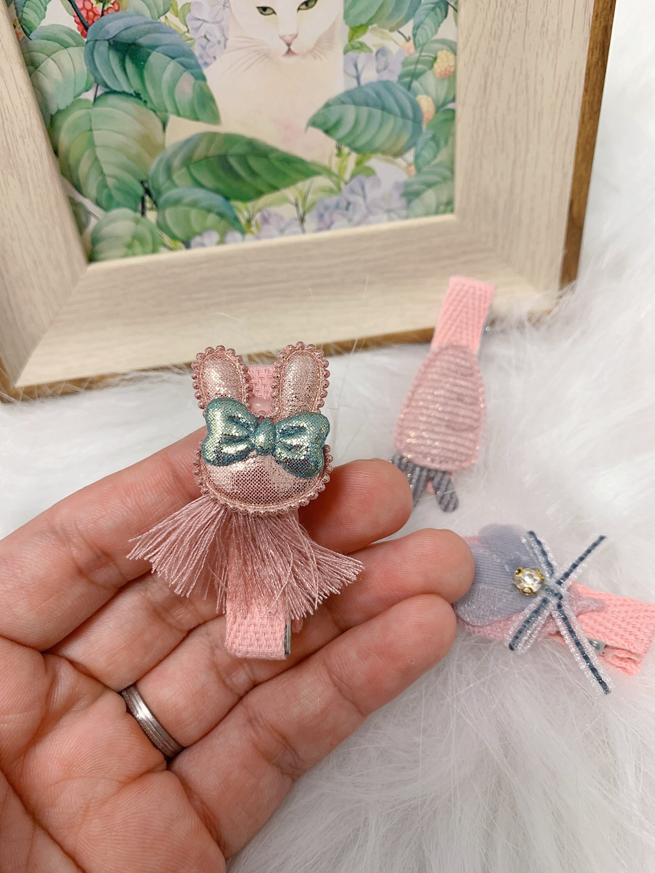 Baby hair clips box 6 pieces of one hair clips box mixed Etsy