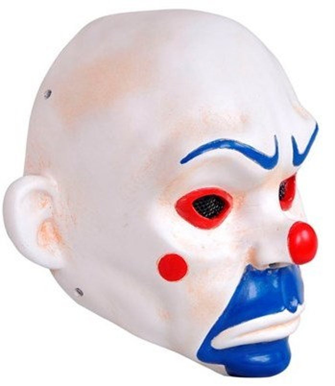 Joker Clown Mask Bank Robber Etsy
