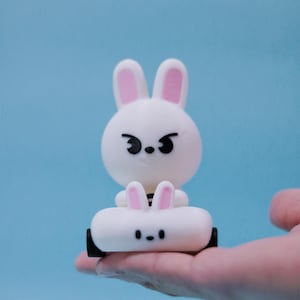 Leebit 3D Printed Car Figurine | SKZOO 3D Printed Car Figurine | Stray Kids OT8 Collectible | KPOP Fan Gift | SKZ Merch Decor | Lee Know