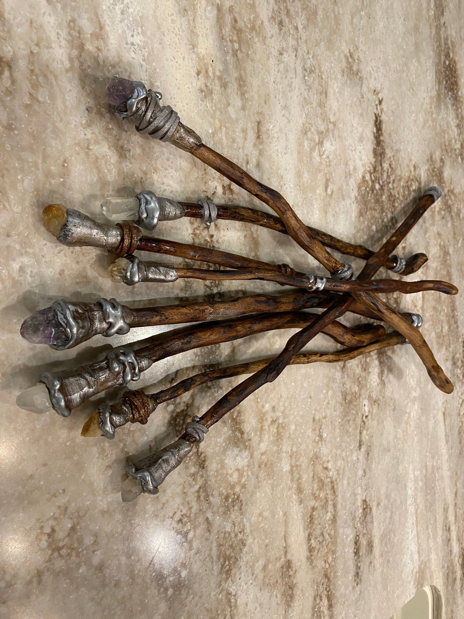 CUSTOM Magick Wands. Handcrafted by a Grey Witch Etsy