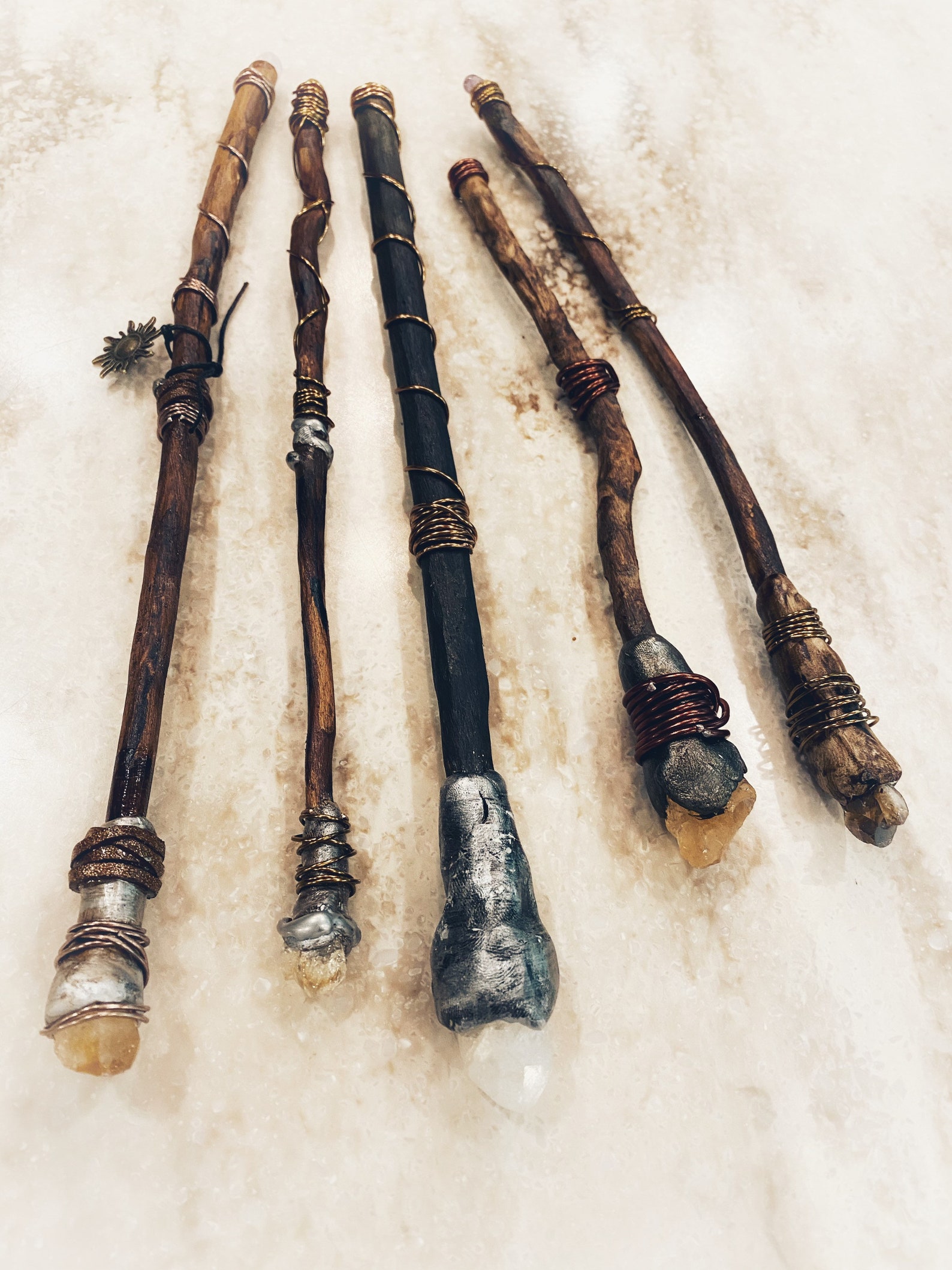 CUSTOM Magick Wands. Handcrafted by a Grey Witch Etsy