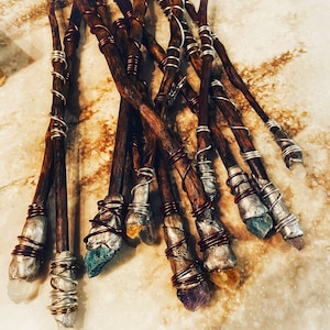 CUSTOM Authentic Magick Wands. Handcrafted, forged by a Grey Witch