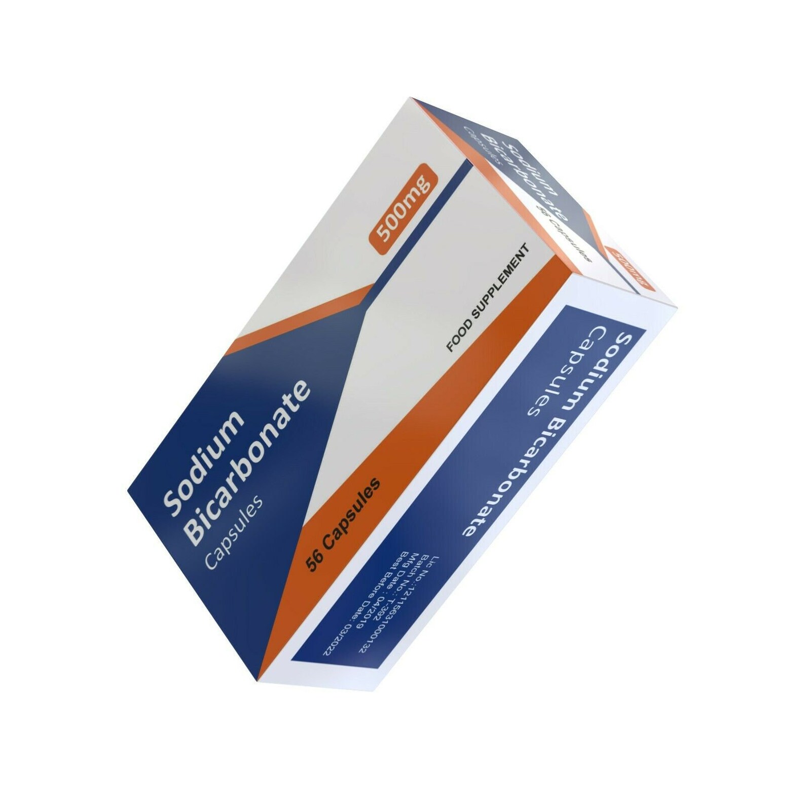 Sodium bicarbonate 500mg 100 capsules FOOD SUPPLEMENT Etsy