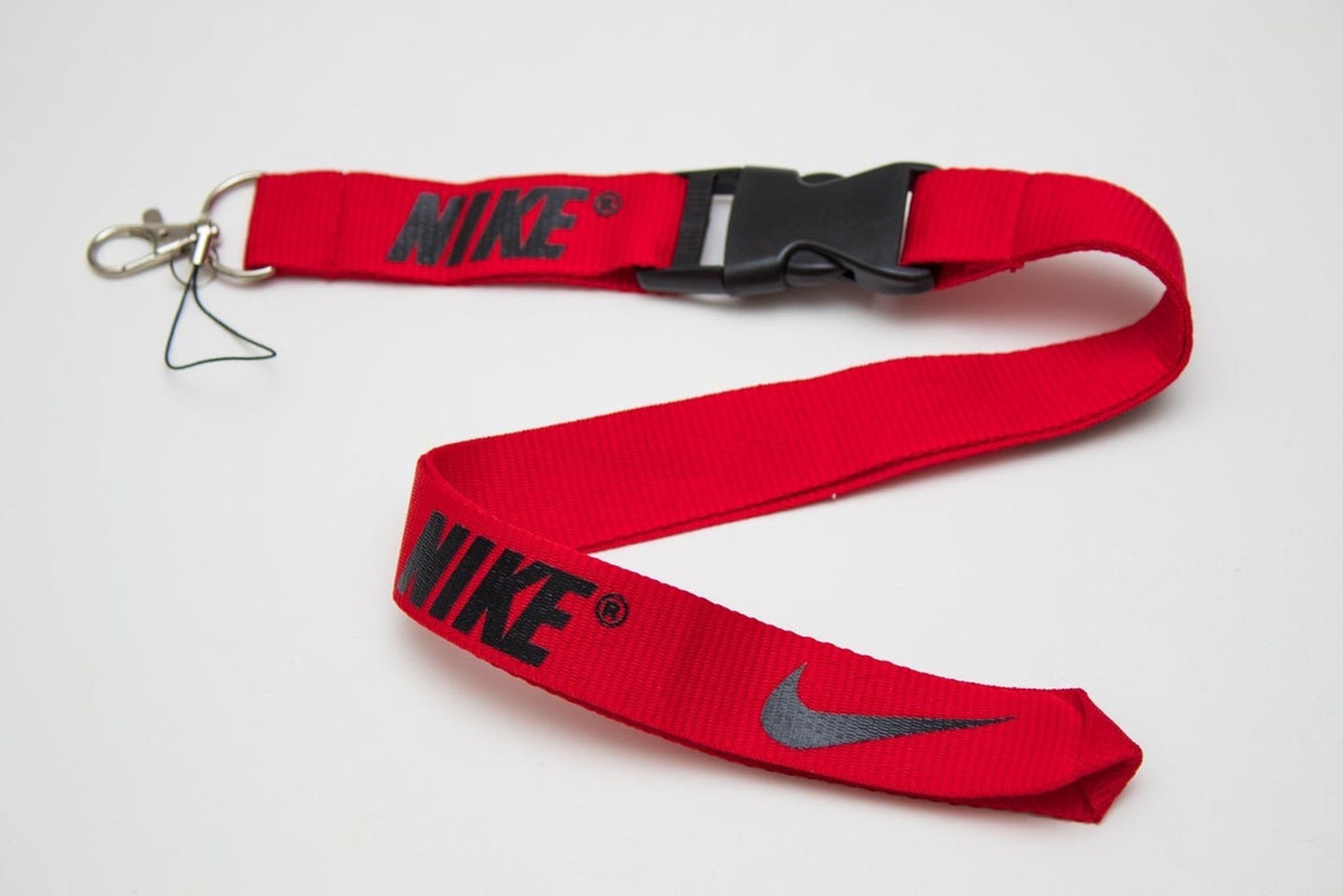 Nike Lanyard with Logo Key Chain Clip with Webbing Strap Quick | Etsy