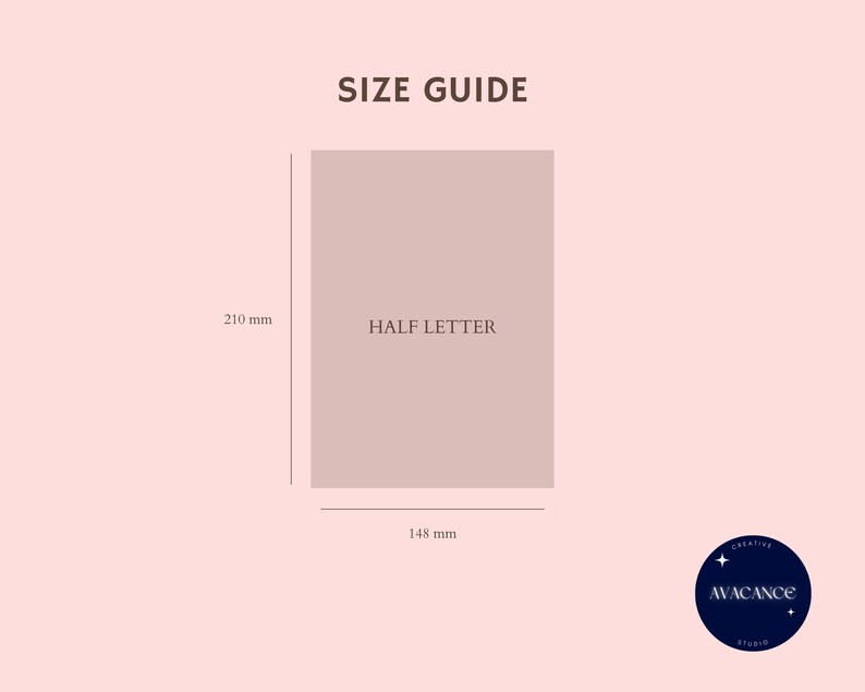 Daily Routine Planner | Half Letter Undated Printable Insert | Habit ...
