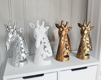Dolls House Giraffe Ornament, 1:12th Scale, Miniature