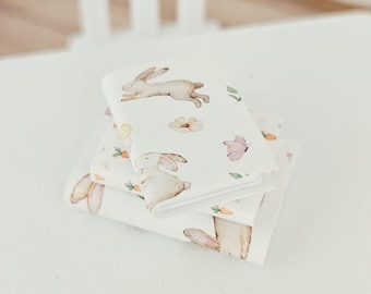 Dolls House Set of 3 Closed Bunny Books, 12th scale books, miniature