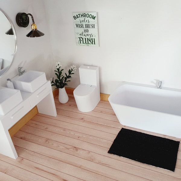 Dolls House Bathroom Etsy