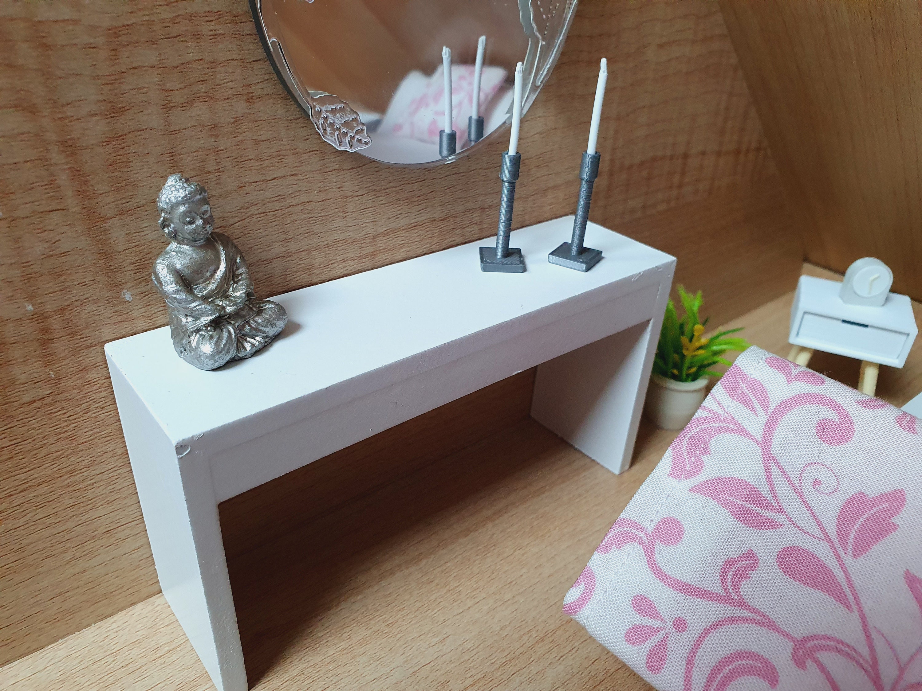 Mobili Per Casa Delle Bambole Set 5 Sedie E Tavolo In