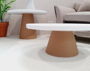Mesa De Noche Moderna Para Casa De Muñecas – Escala 1:12, Hecha A Mano En Reino Unido