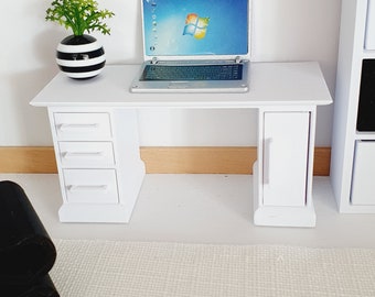 Dolls House Study Desk, 12th Scale