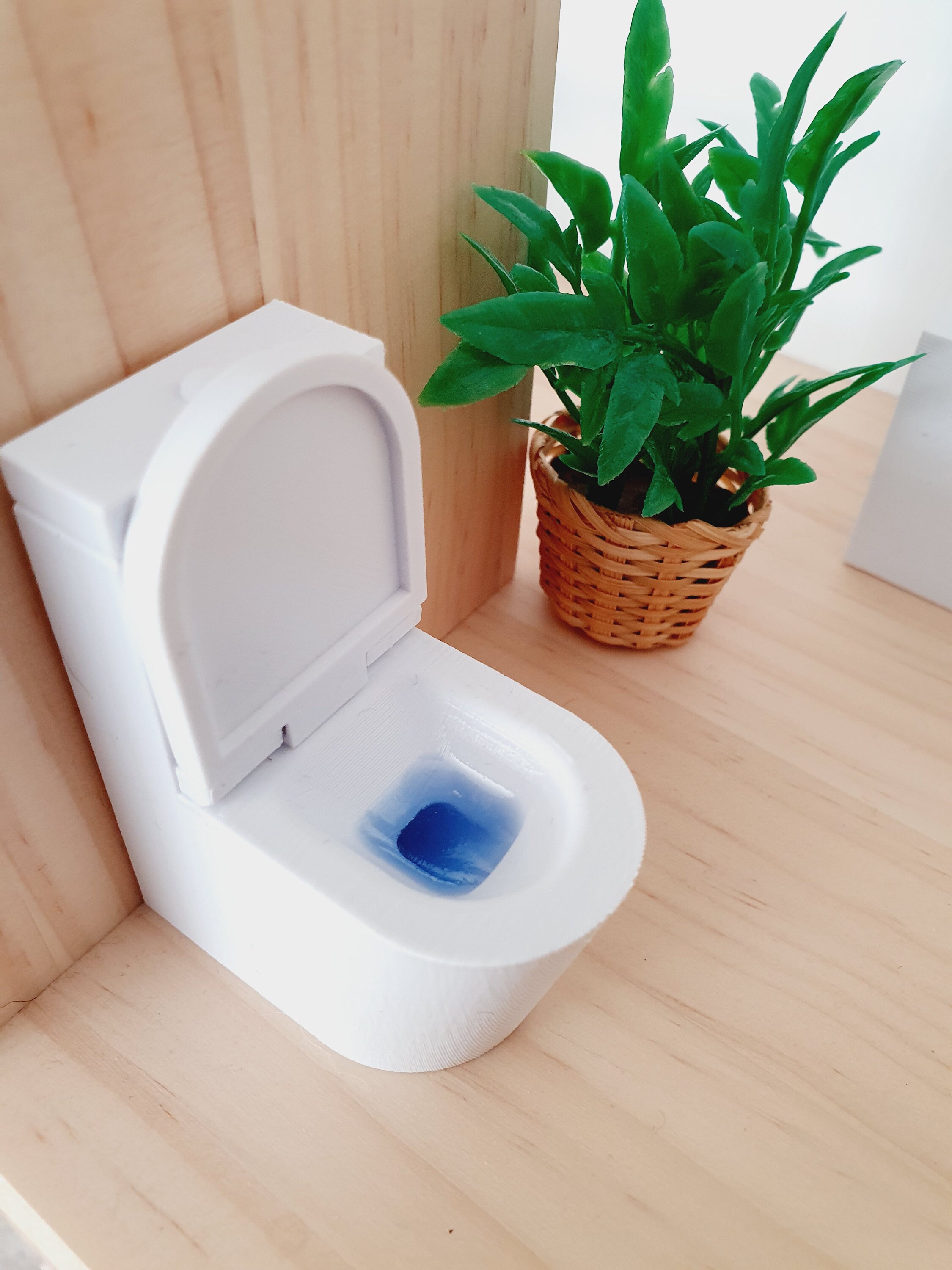 Lot De 10 Accessoires Miniatures Salle De Bain Pour Maison De Poupée – Porte-serviettes, Rouleaux Papier Toilette, Toilettes – Détaillés, En Plastique