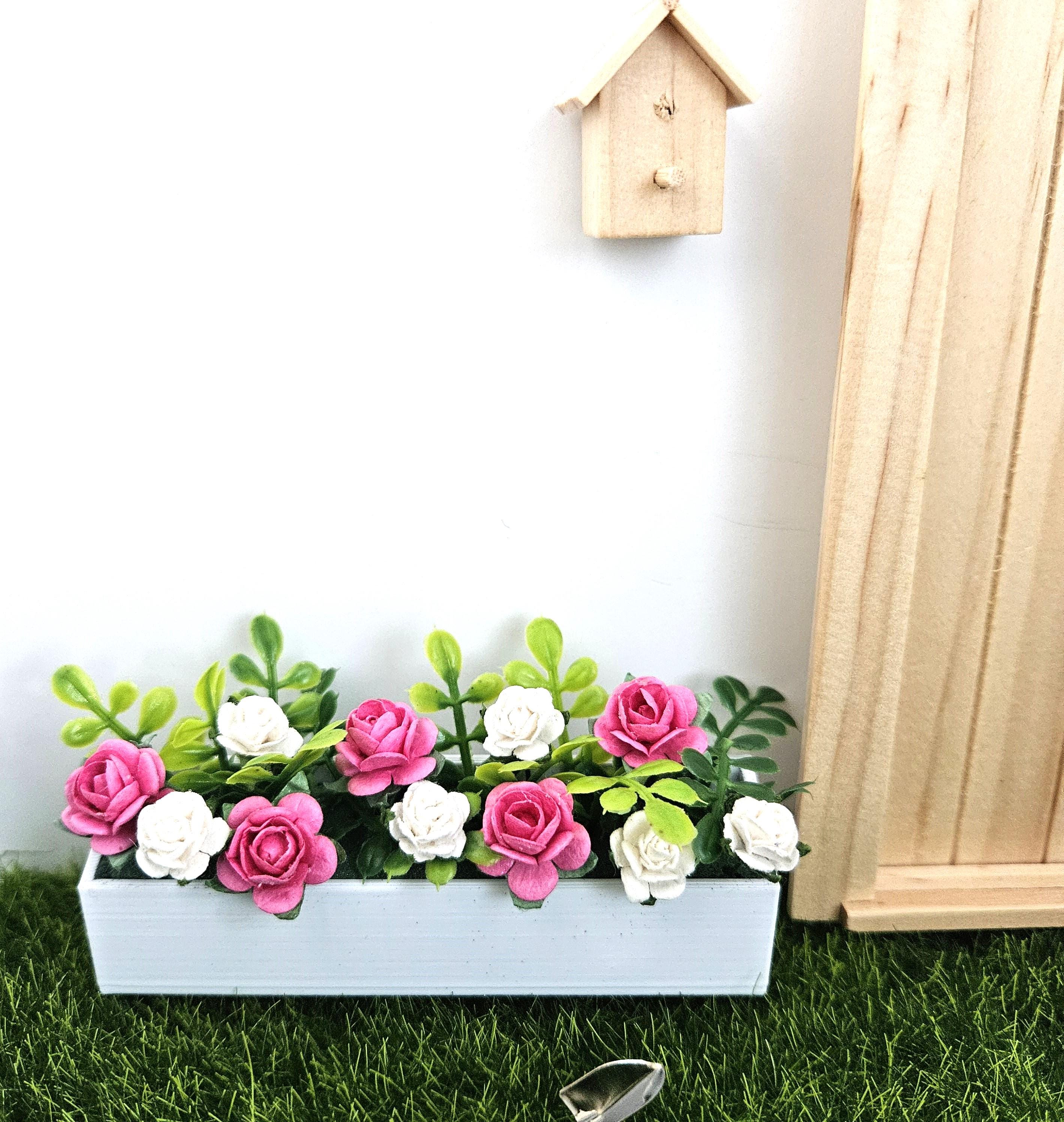 Dolls House Window Box With Miniature Roses, 12th Scale - Etsy