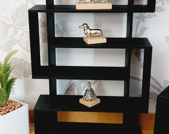 Étagère Pour Maison De Poupée, échelle 1/12e, étagères Miniatures, Couleurs Au Choix, Séparateur De Pièce (SH1) - France