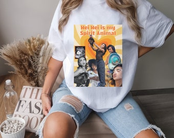 Bretman Rock x Hei Hei Spirit Camisa animal / Camiseta divertida de Moana