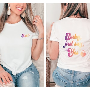 Love Story Babe Era Bachelorette Bridal Party T-Shirt