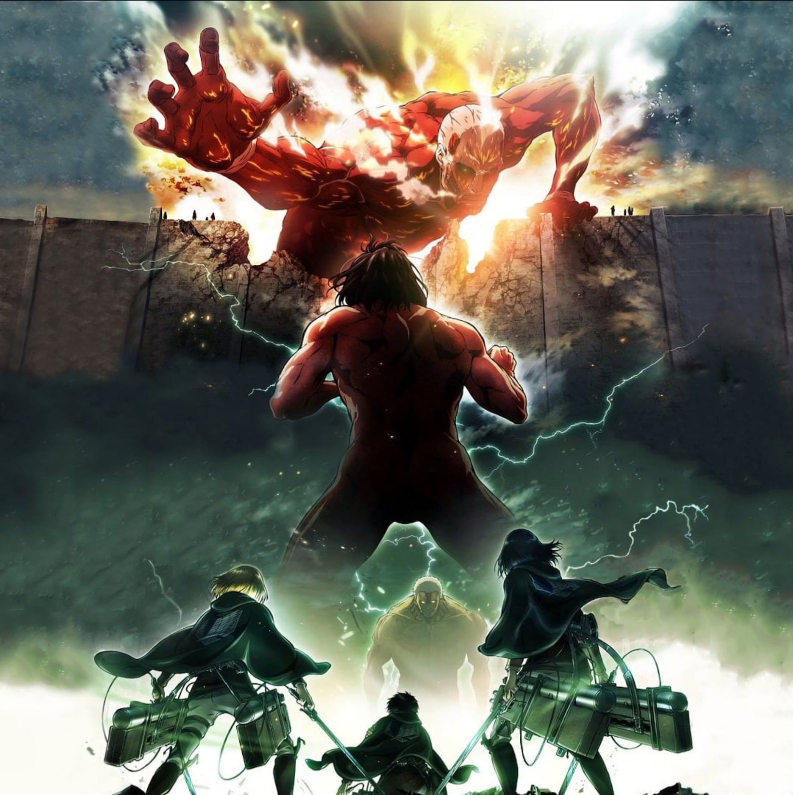 Annie Leonhart Female Titan Aot Digital Print Download anime | Etsy