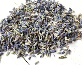 Dried lavender buds for crafts, approx 1.5 cups/12 oz. for sachets, herbariums, mixed media