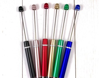 5 beadable stylus blanks, DIY beadable blanks for handmade gifts, add a bead DIY party favors, blank stylus for tablets, DIY tech tool gifts