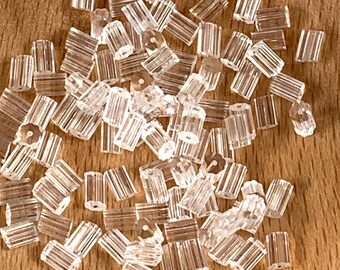 Plastic earring backs, 3.5x2.5mm w/ .5mm hole, 100 or 10 grams, silicone ear nuts for jewelry, clear bead stoppers for beadable metal stakes