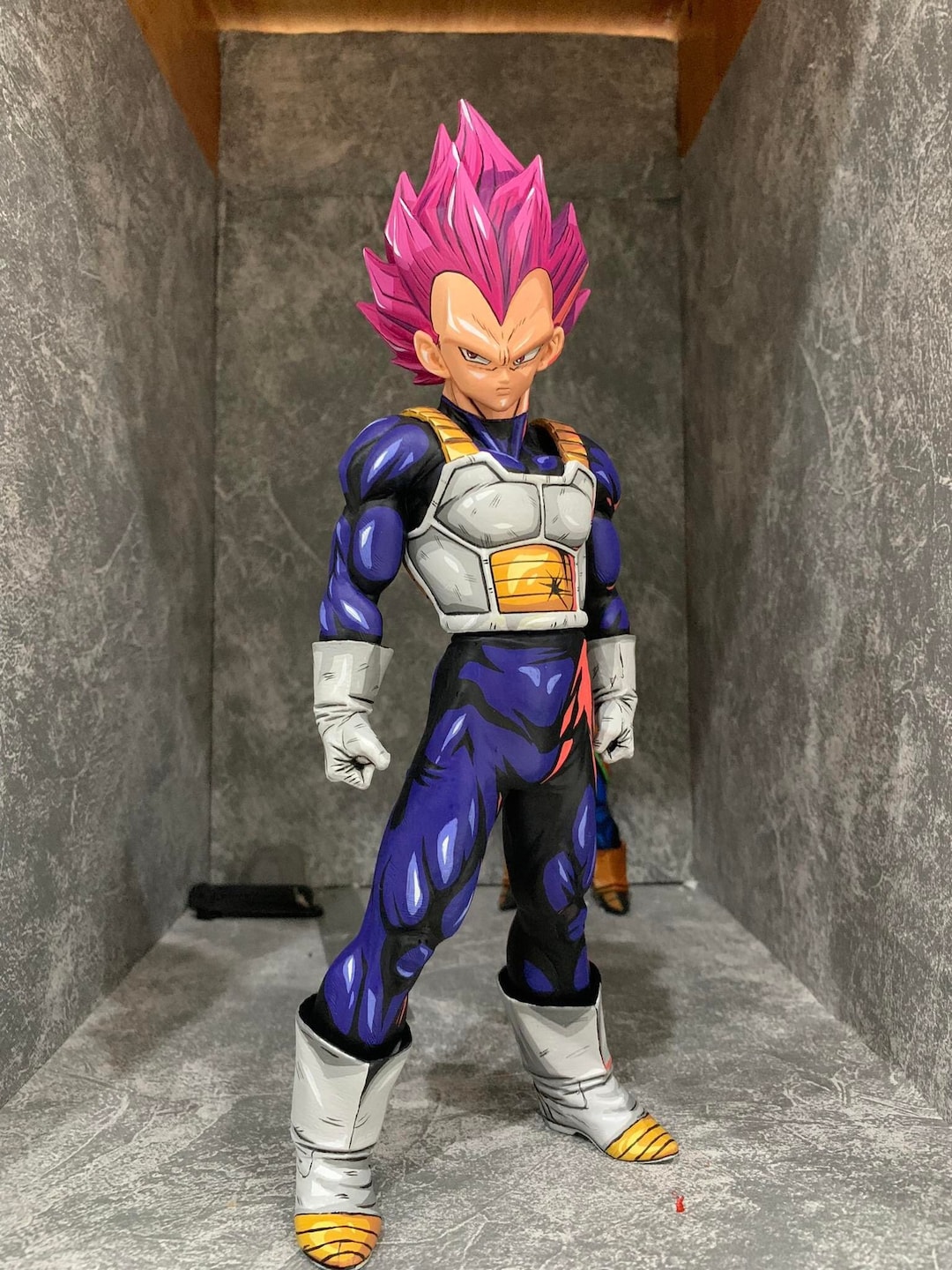 Vegeta Ultra Ego Figure Dragon Ball Super Etsy
