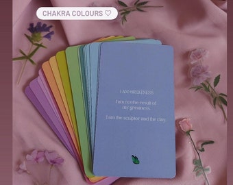 Affirmation Cards | Self-Love | Mindfulness Cards | Manifestation | Positivity | Mental Health Gift | Soft Life | Poetry Cards