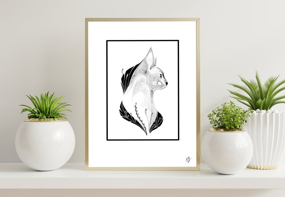 10 Affiches Art Déco Intérieur | Portrait/Paysage