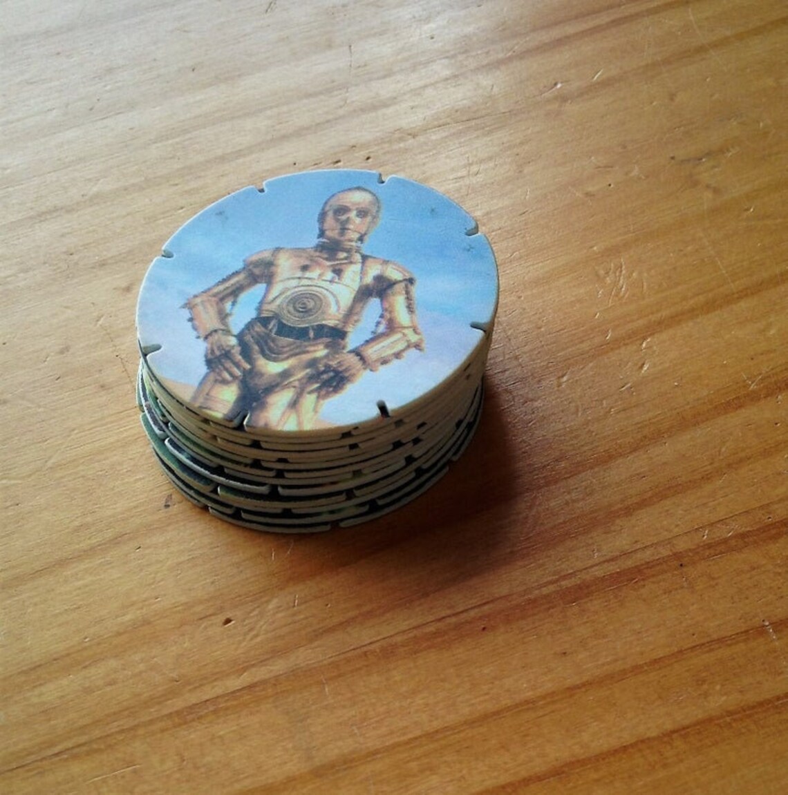 star wars trilogy tazos