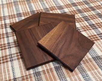 Walnut Wooden Coasters