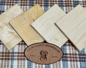 Maple Wood Coasters